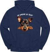 Doberman - Did Someone Say Treat Hoodie