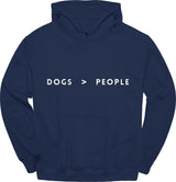 Dogs > People Hoodie