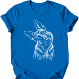 Dutch Shepherd - Tilted Dog T-Shirt