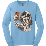 English Setter - Selfie Dog Long Sleeve