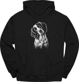 English Setter - Tilted Dog Hoodie