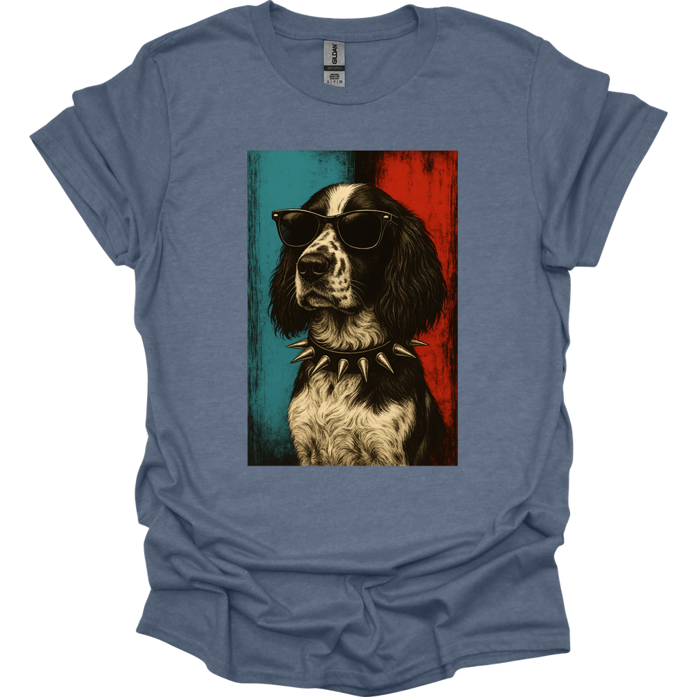 English Springer Spaniel - Punk Dog T-Shirt