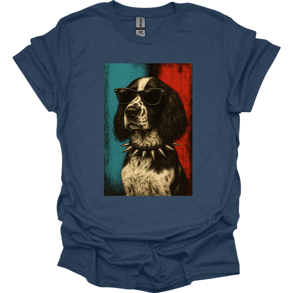 English Springer Spaniel - Punk Dog T-Shirt