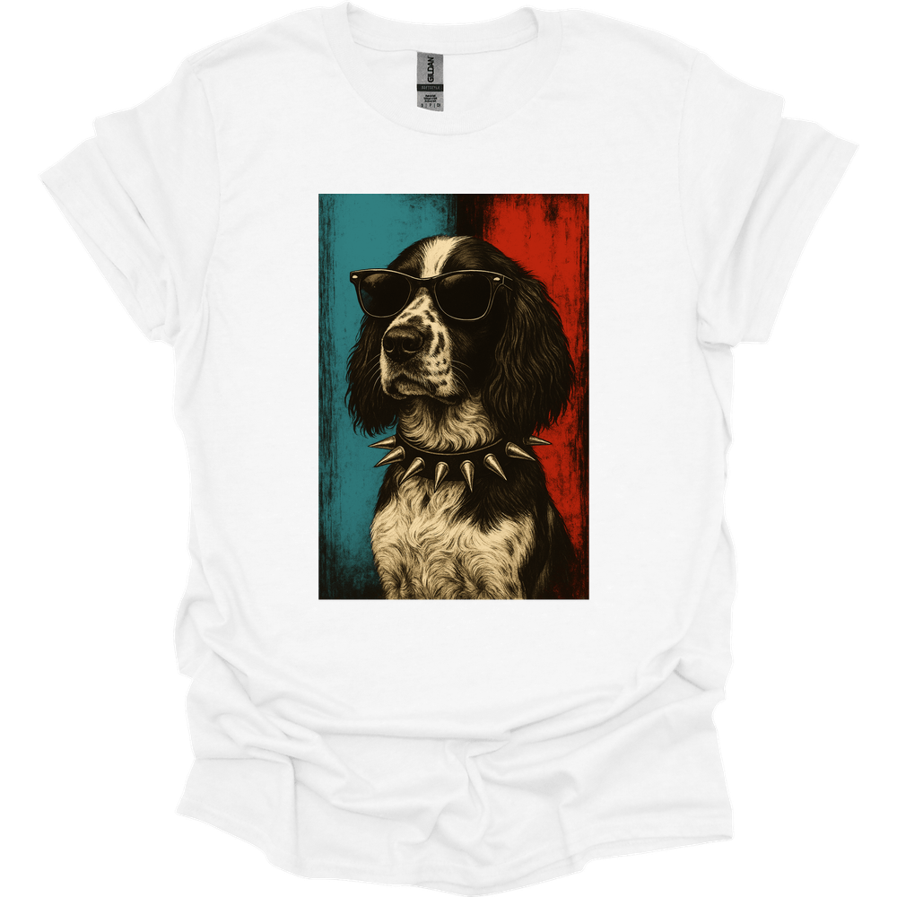 English Springer Spaniel - Punk Dog T-Shirt
