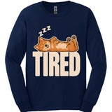 Finnish Spitz - Tired Dog Long Sleeve