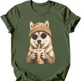 Finnish Spitz - Hipster Dog T-Shirt