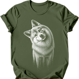 Finnish Spitz - Tilted Dog T-Shirt