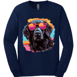 Flat Coated Retriever - Top Dog Long Sleeve