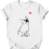 French Bulldog - Sketch Dog T-Shirt