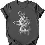 French Bulldog - Tilted Dog T-Shirt
