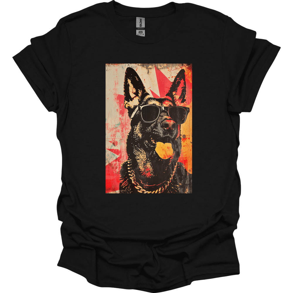 German Shepherd - Punk Dog T-Shirt