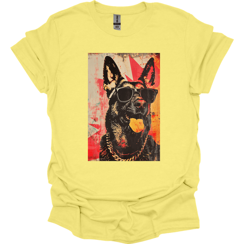 German Shepherd - Punk Dog T-Shirt
