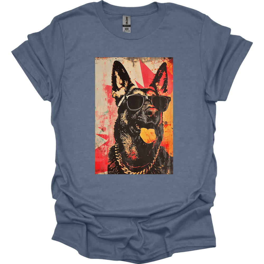 German Shepherd - Punk Dog T-Shirt