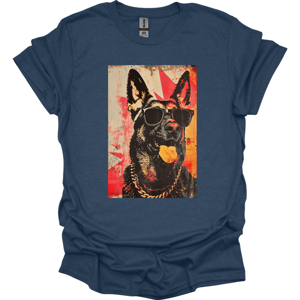German Shepherd - Punk Dog T-Shirt