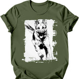 German Shepherd - Running Dog T-Shirt
