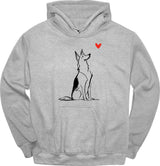 German Shepherd - Sketch Dog Hoodie