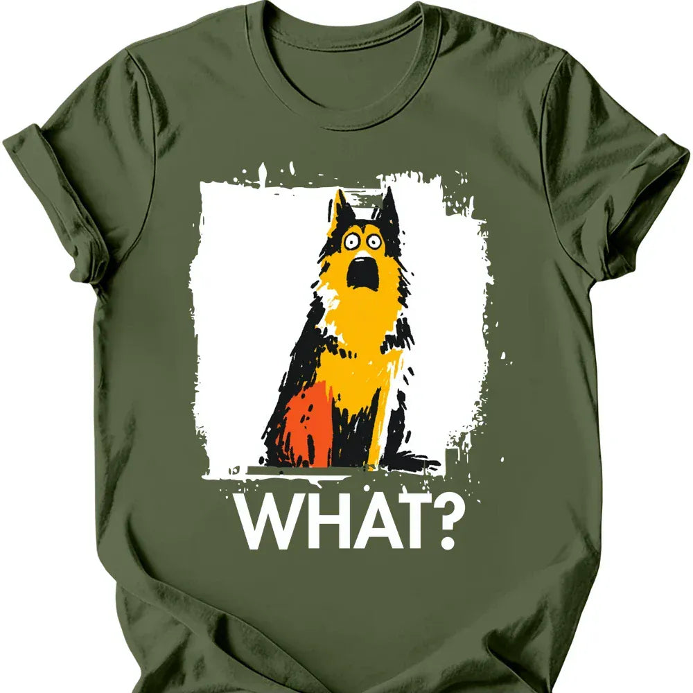 German Shepherd what tee military green