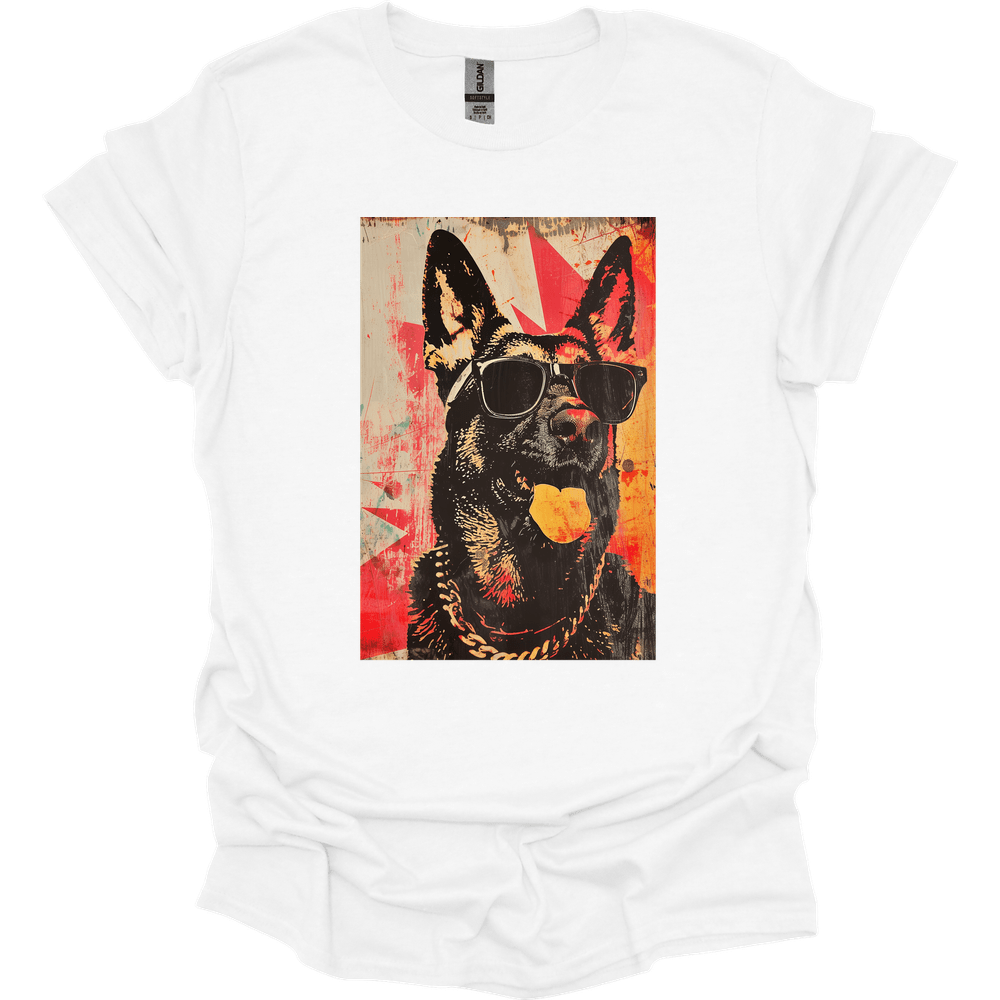German Shepherd - Punk Dog T-Shirt