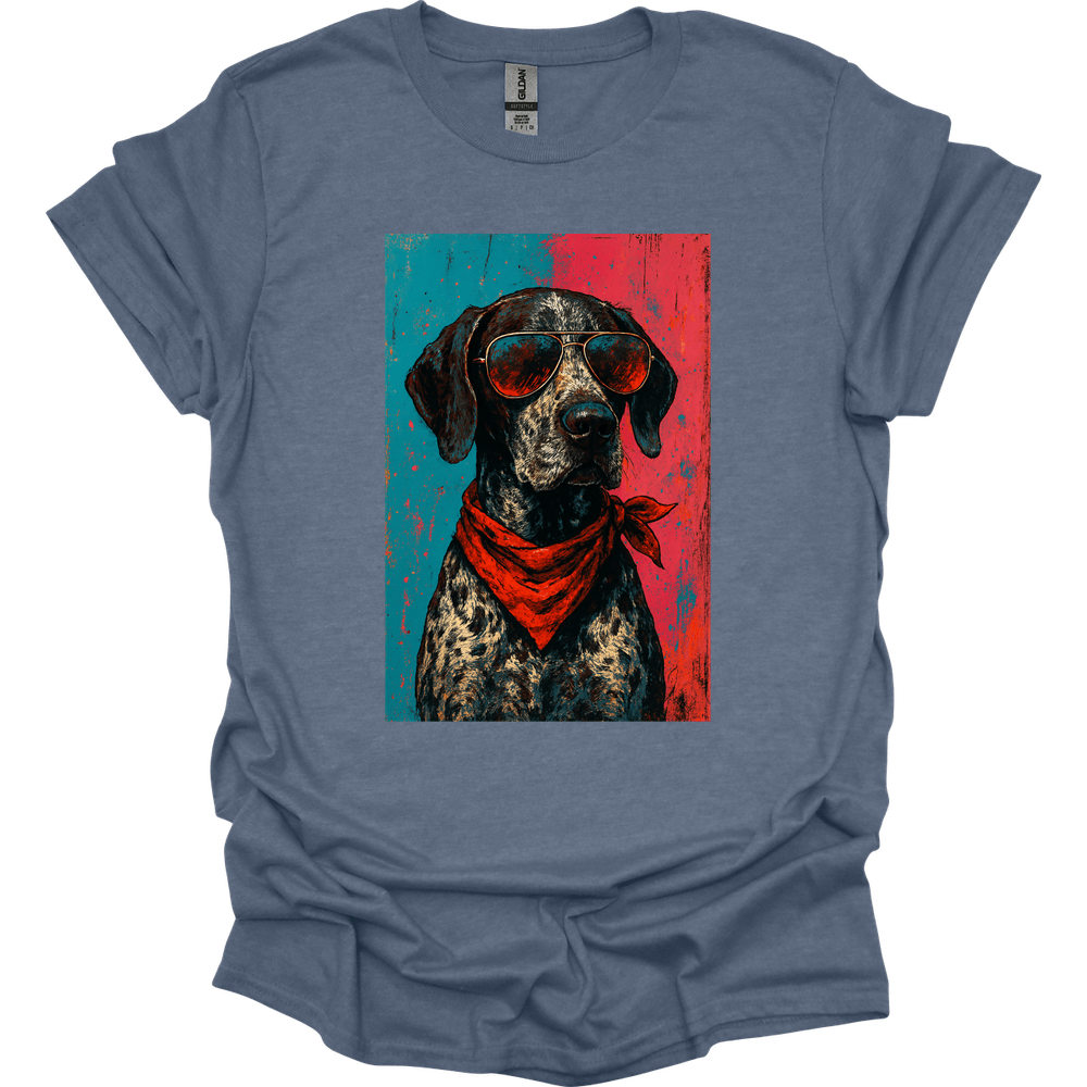 German Shorthaired Pointer - Punk Dog T-Shirt