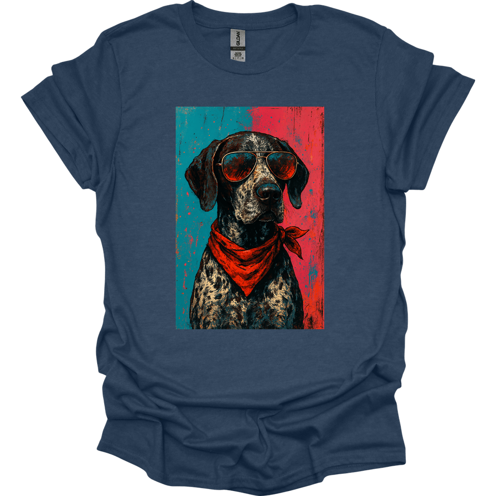 German Shorthaired Pointer - Punk Dog T-Shirt