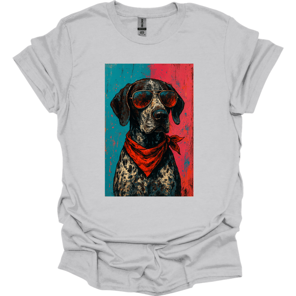 German Shorthaired Pointer - Punk Dog T-Shirt