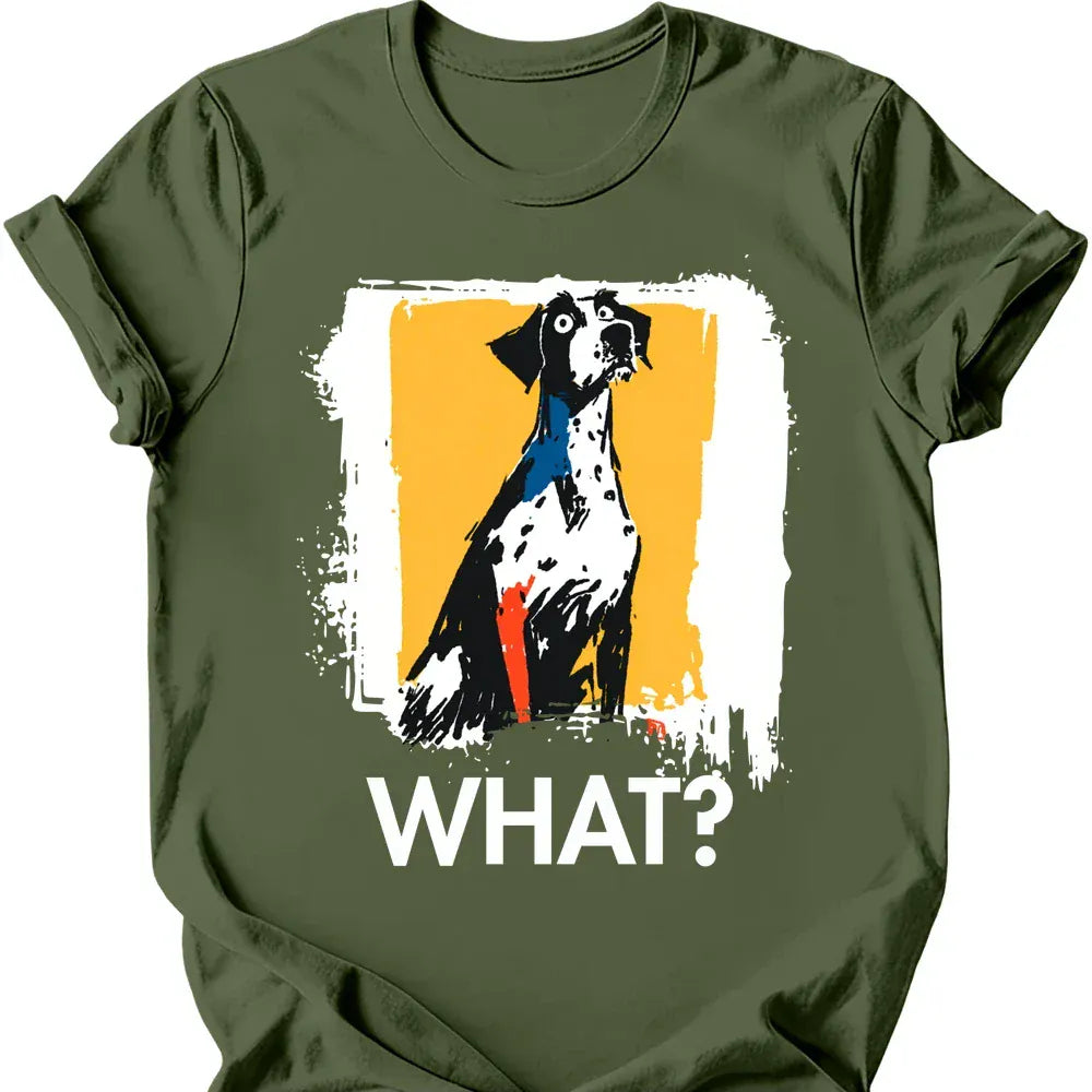 German Shorthaired Pointer what tee military green
