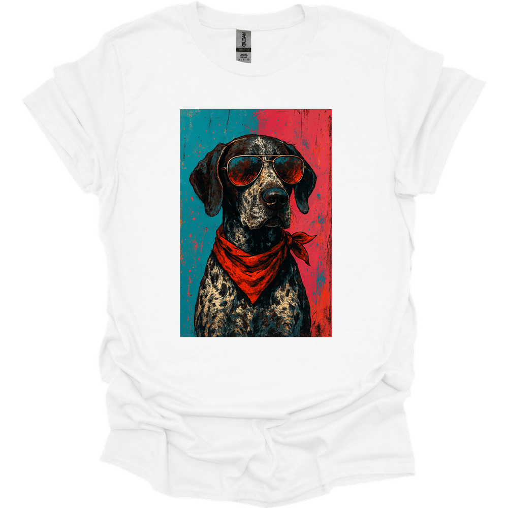 German Shorthaired Pointer - Punk Dog T-Shirt