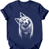 German Spitz - Tilted Dog T-Shirt