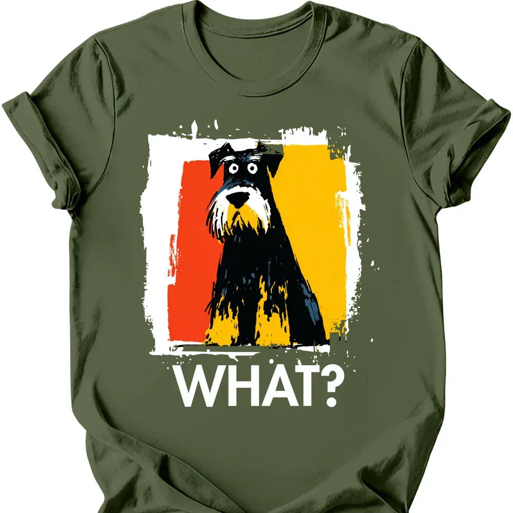 Giant Schnauzer what tee military green