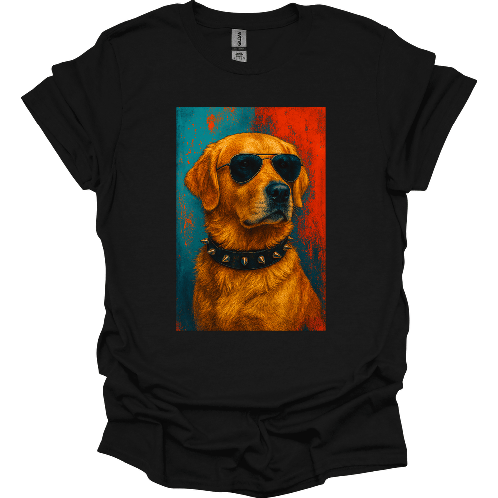 Golden Retriever - Punk Dog T-Shirt