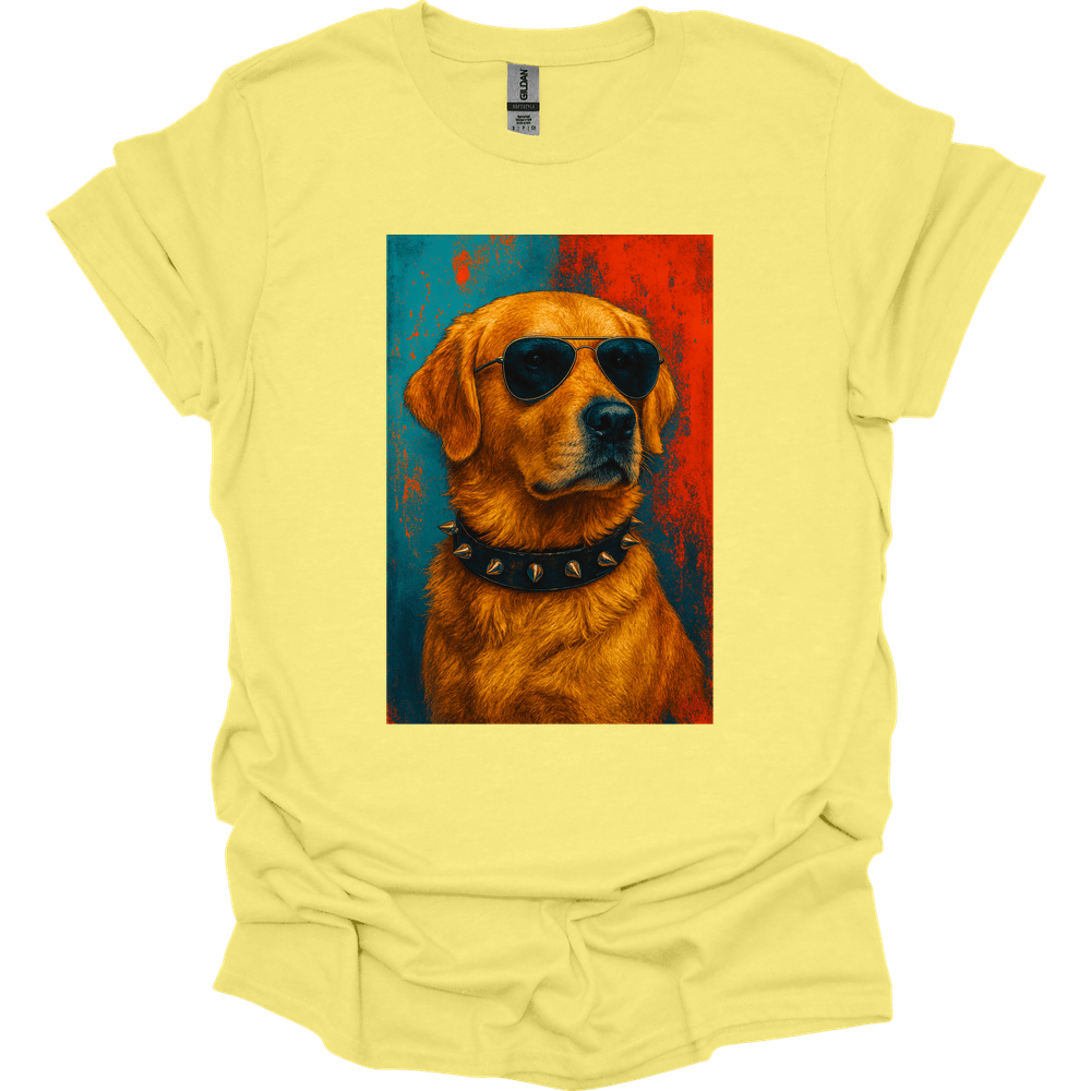 Golden Retriever - Punk Dog T-Shirt