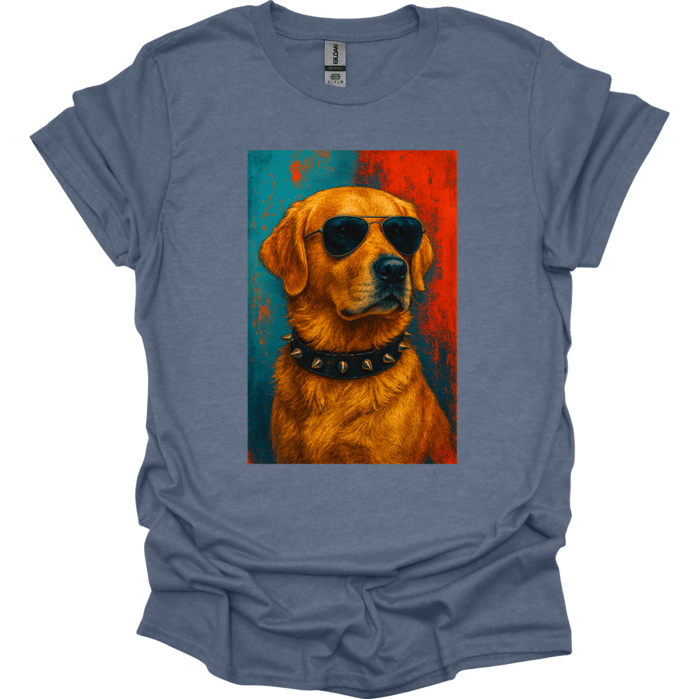Golden Retriever - Punk Dog T-Shirt