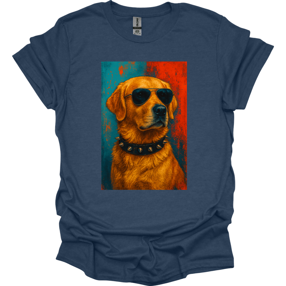 Golden Retriever - Punk Dog T-Shirt