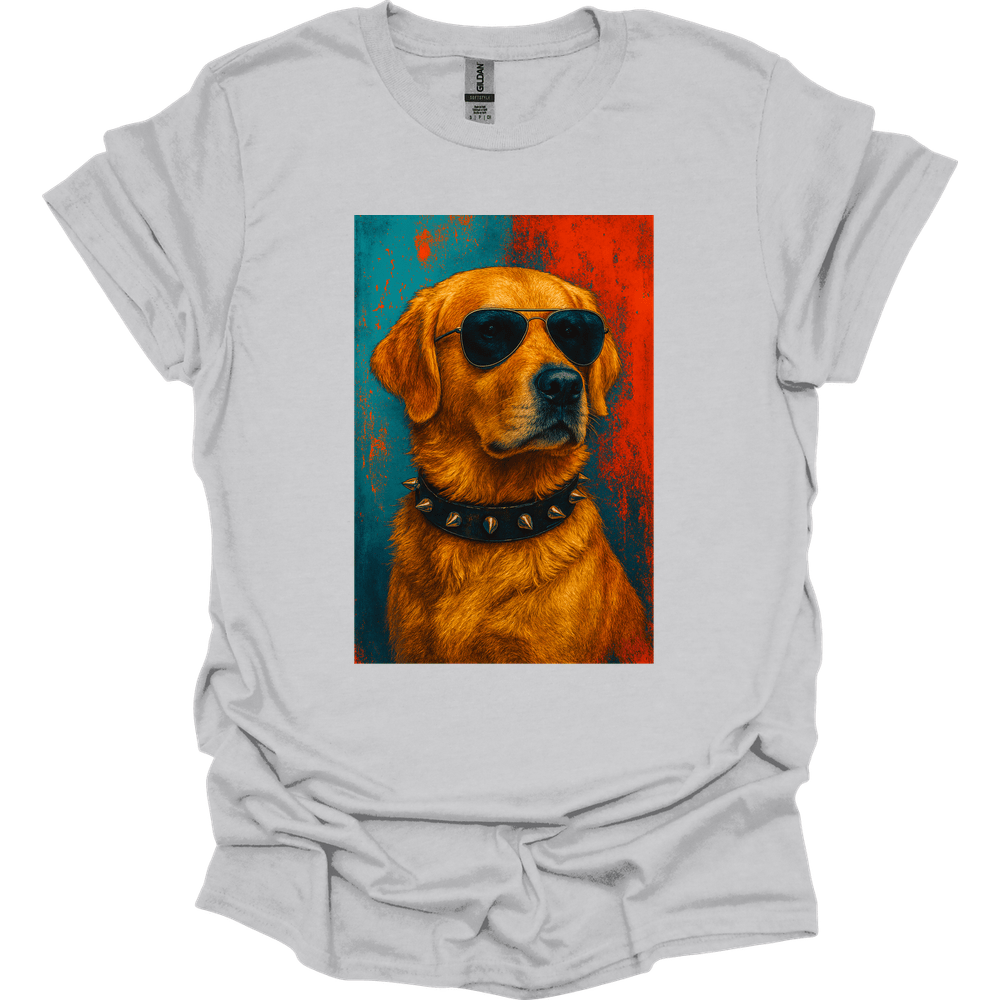 Golden Retriever - Punk Dog T-Shirt