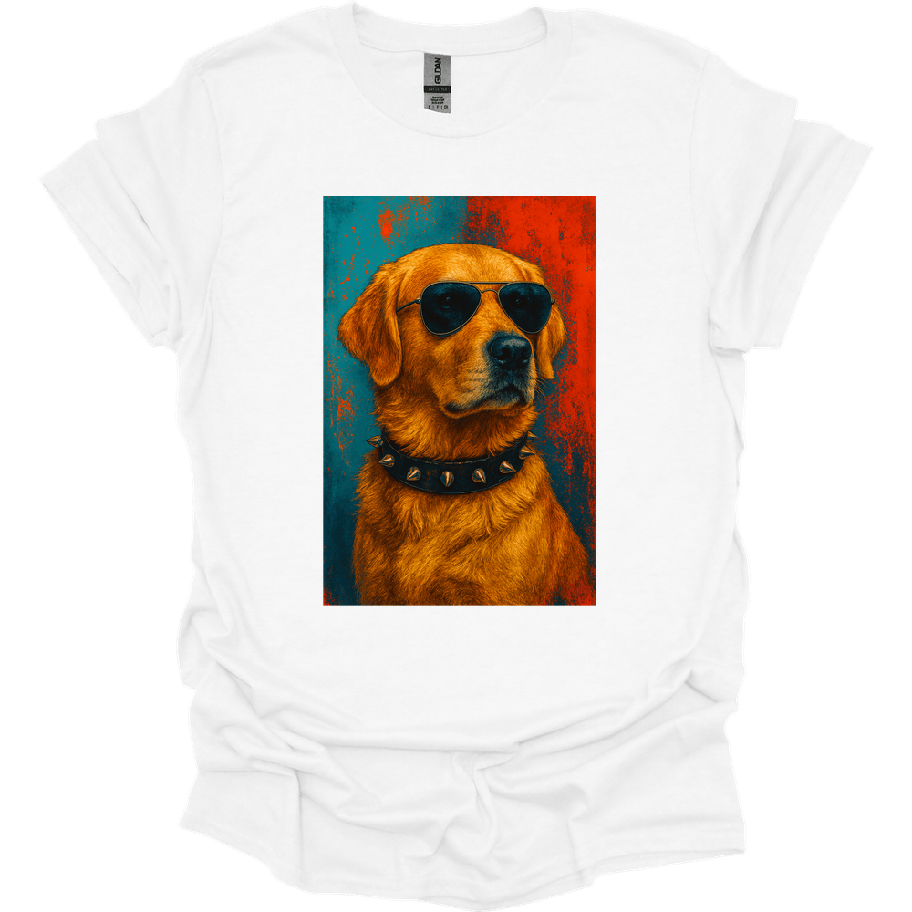 Golden Retriever - Punk Dog T-Shirt