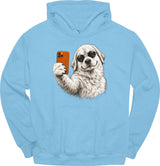 Great Pyrenees - Selfie Dog Hoodie