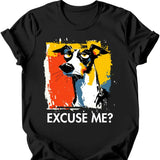 Greyhound - Excuse Me Dog T-Shirt