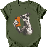 Greyhound - Selfie Dog T-Shirt