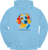 I'm Easily Distracted By Dogs 4 Hoodie
