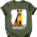 Irish Terrier - What Dog T-Shirt