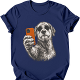 Irish Wolfhound - Selfie Dog T-Shirt