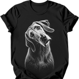 Irish Wolfhound - Tilted Dog T-Shirt