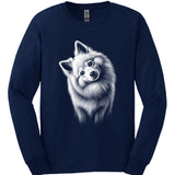 Japanese Spitz - Tilted Dog Long Sleeve