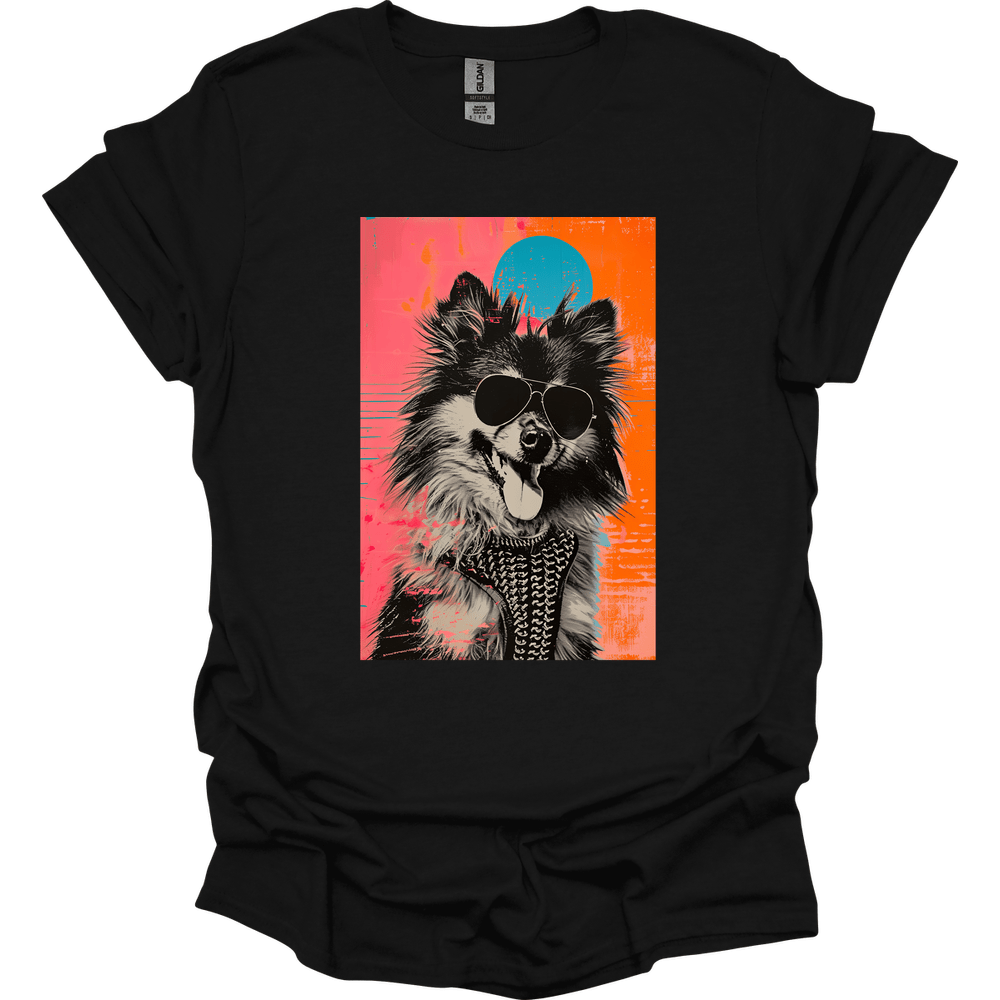 Keeshond - Punk Dog T-Shirt