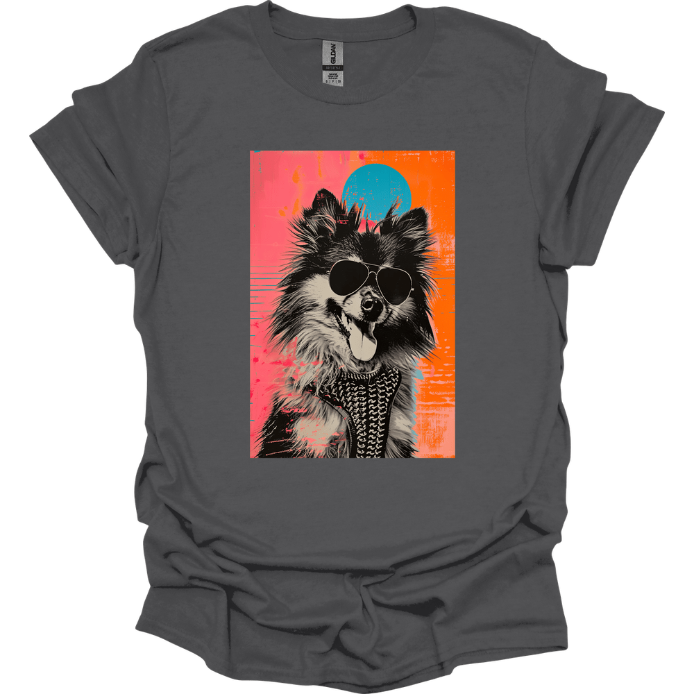 Keeshond - Punk Dog T-Shirt