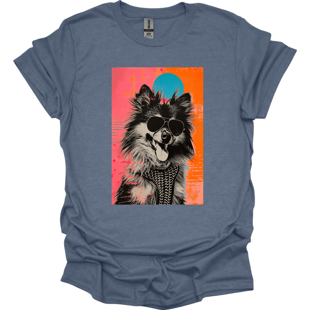 Keeshond - Punk Dog T-Shirt