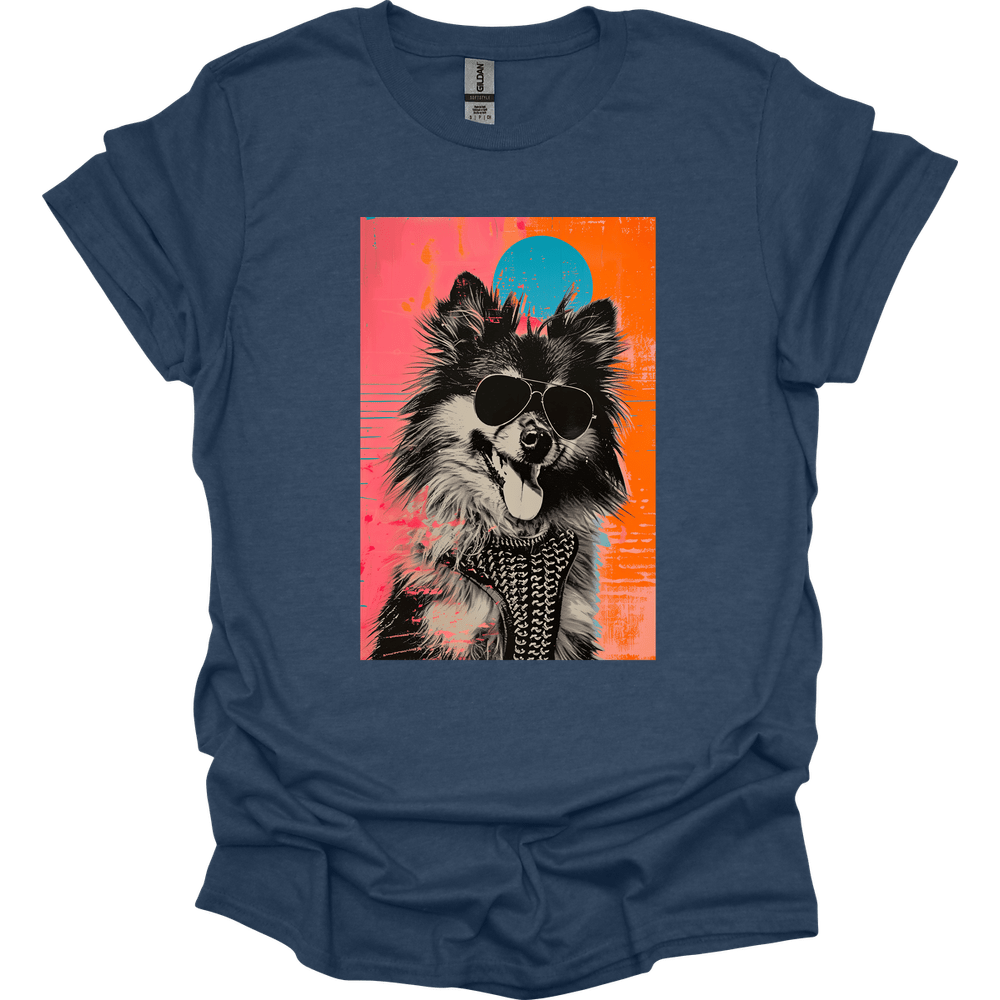 Keeshond - Punk Dog T-Shirt