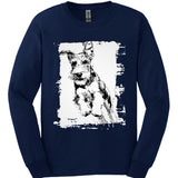 Kerry Blue Terrier - Running Dog Long Sleeve