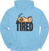 Lhasa Apso - Tired Dog Hoodie