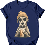 Lurcher - Hipster Dog T-Shirt